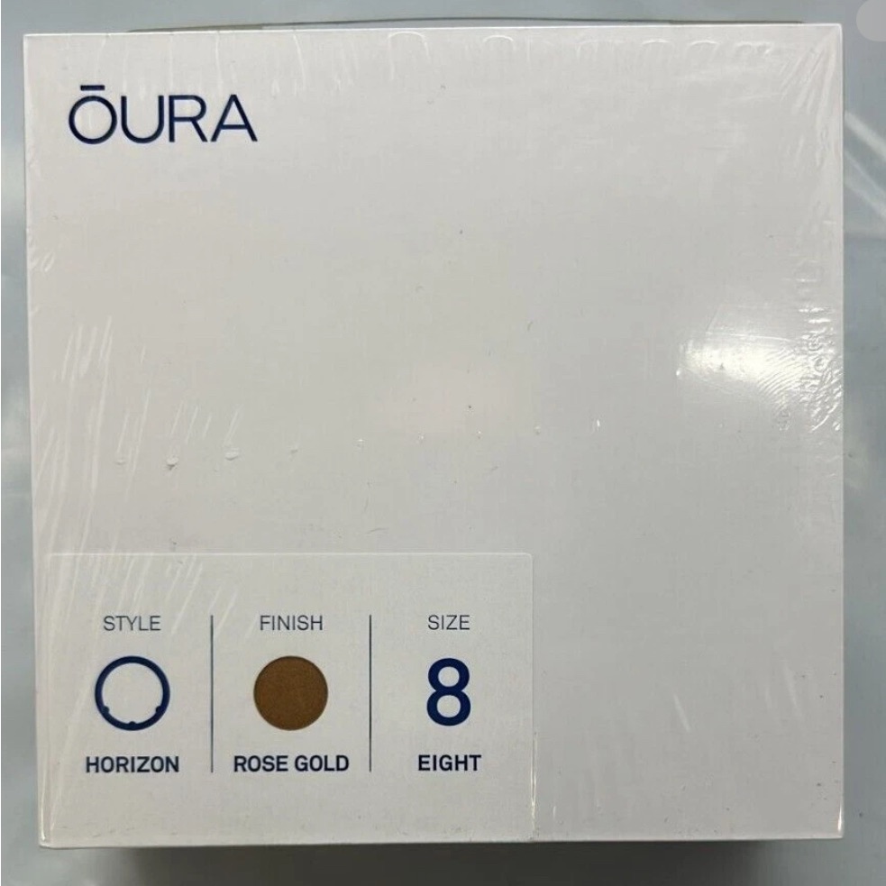Oura Horizon Ring In Rose Gold Oura Horizon Ring In Rose Gold